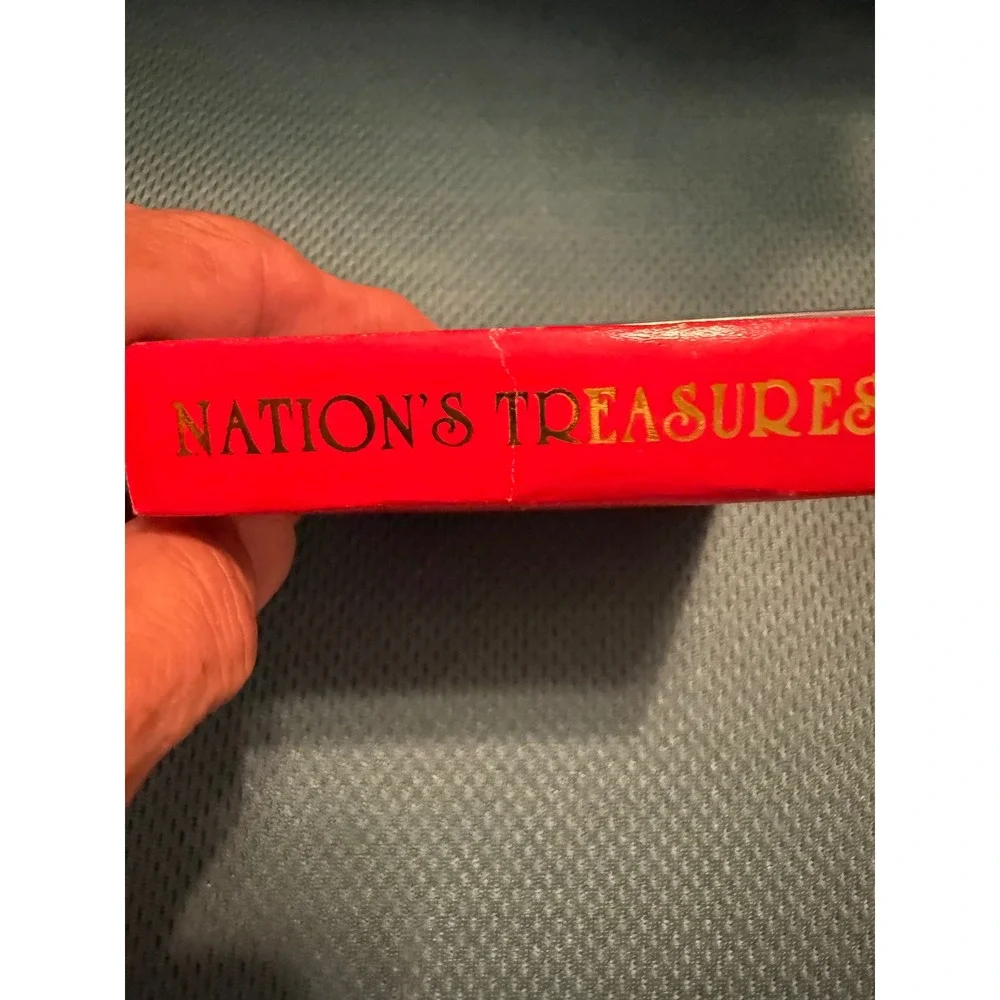 Nation's Treasures Durango Colorado 24K Gold Finish Brass Train Ornament Boxed